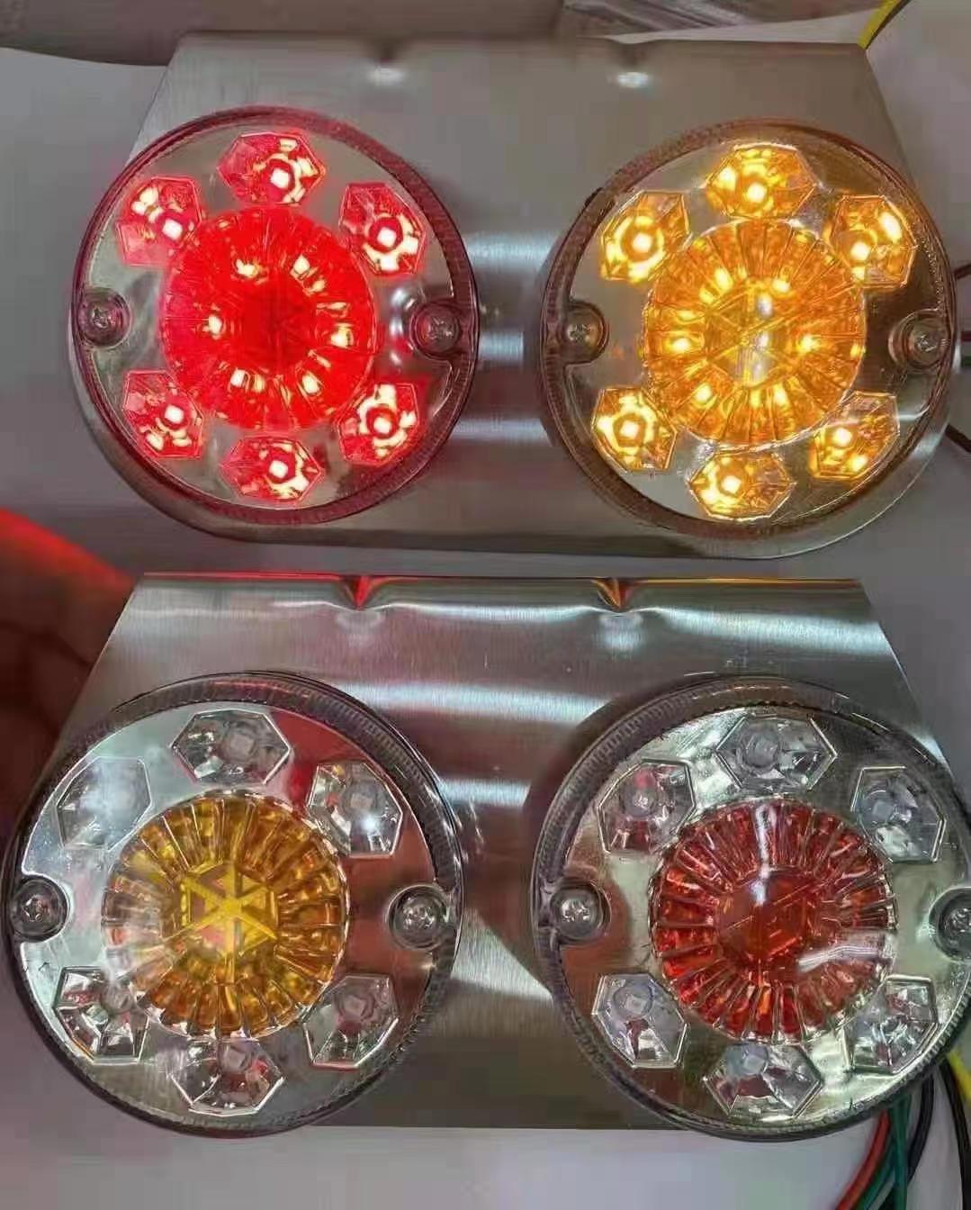 Lâmpada traseira de caminhão Lâmpada de duas cores YN-TLC30