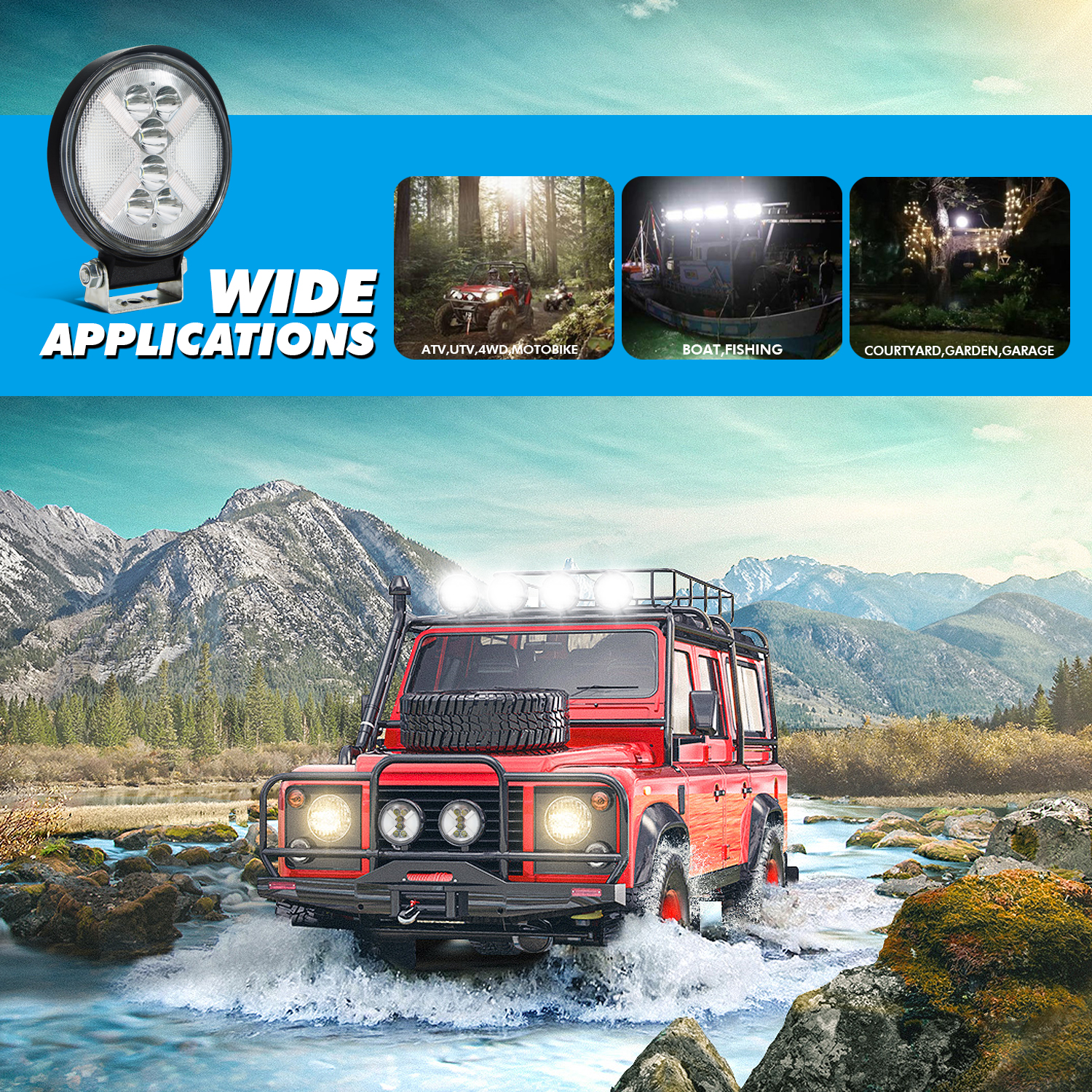 LUZ DE TRABALHO LED 4,5IN54W &Acirc;MBAR (8)