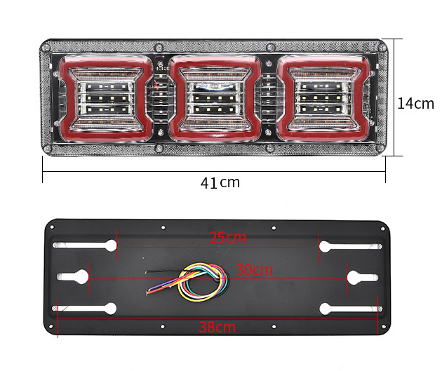 Caminhão 24Vled Turning Flowing Tail Light YN-TLC41