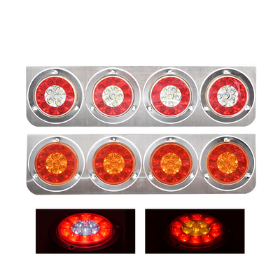 Luz traseira LED 24V de 2 cores quatro em uma YN-TLC142