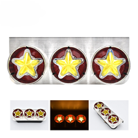 Luz traseira de caminhão triplo estrela LED 24V YN-TLC135