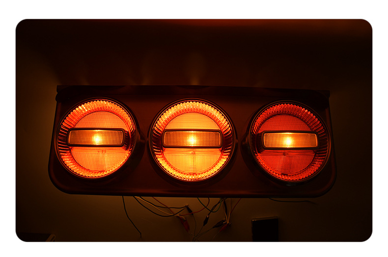24V de 3-Bulbs Truck Tail Light YN-TLC119