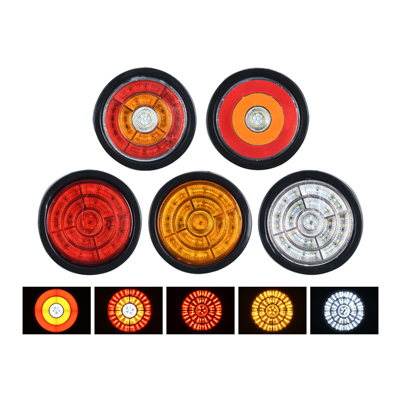Luz de caminhão LED de 12V/24V Round LED YN-TLC111