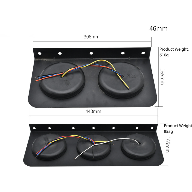 Caminhão 19LED Luz traseira YN-TLC51