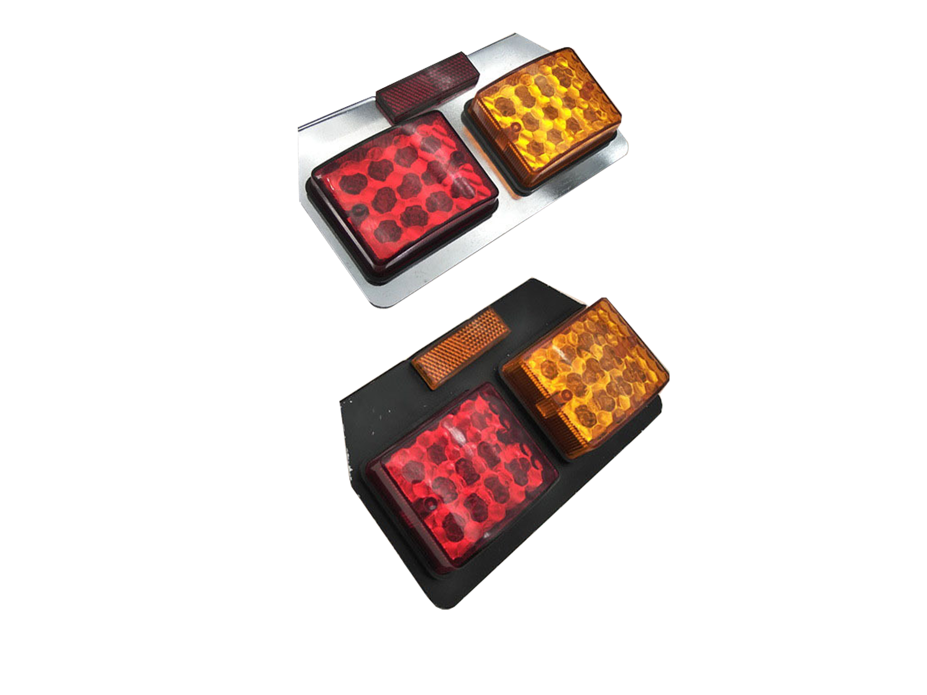 Caminhão 24V 2 colorido 22LED Tail Light YN-TLC65