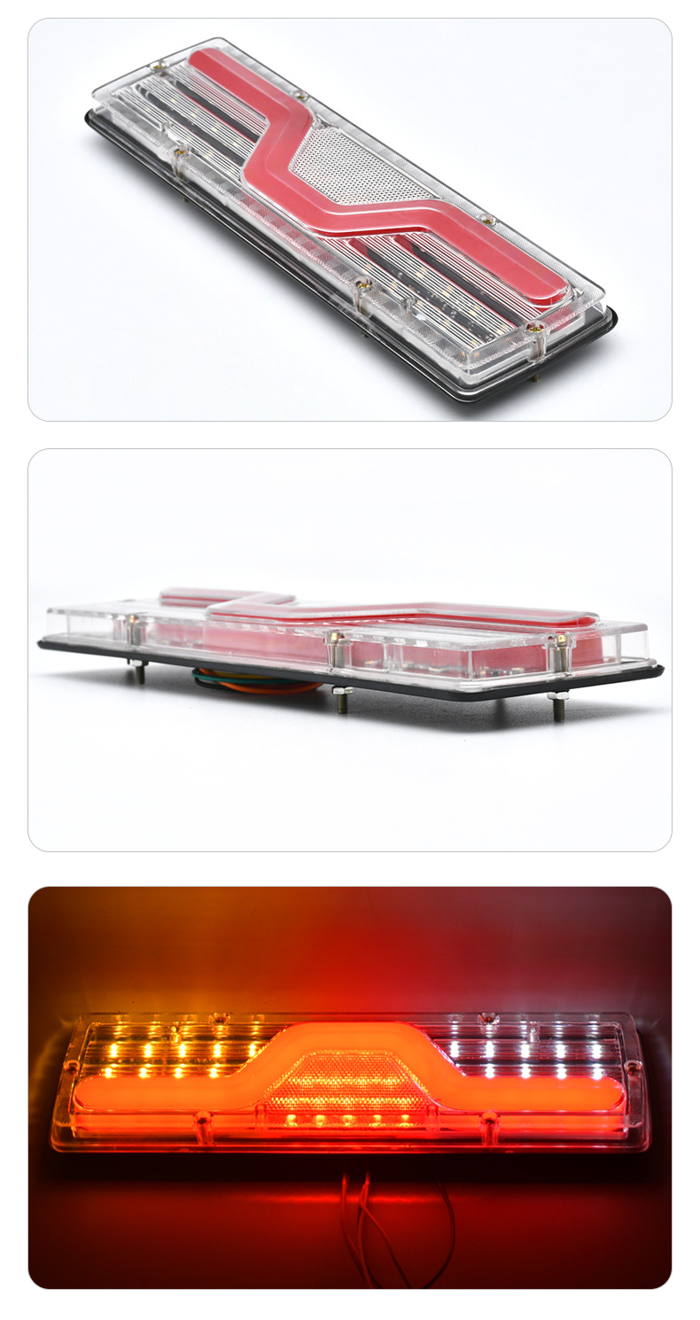 Luz traseira de caminhão LED 12V / 24V YN-TLC144
