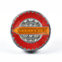Luz traseira redonda de 4 polegadas para hambúrguer de LED 24V YN-TLC140