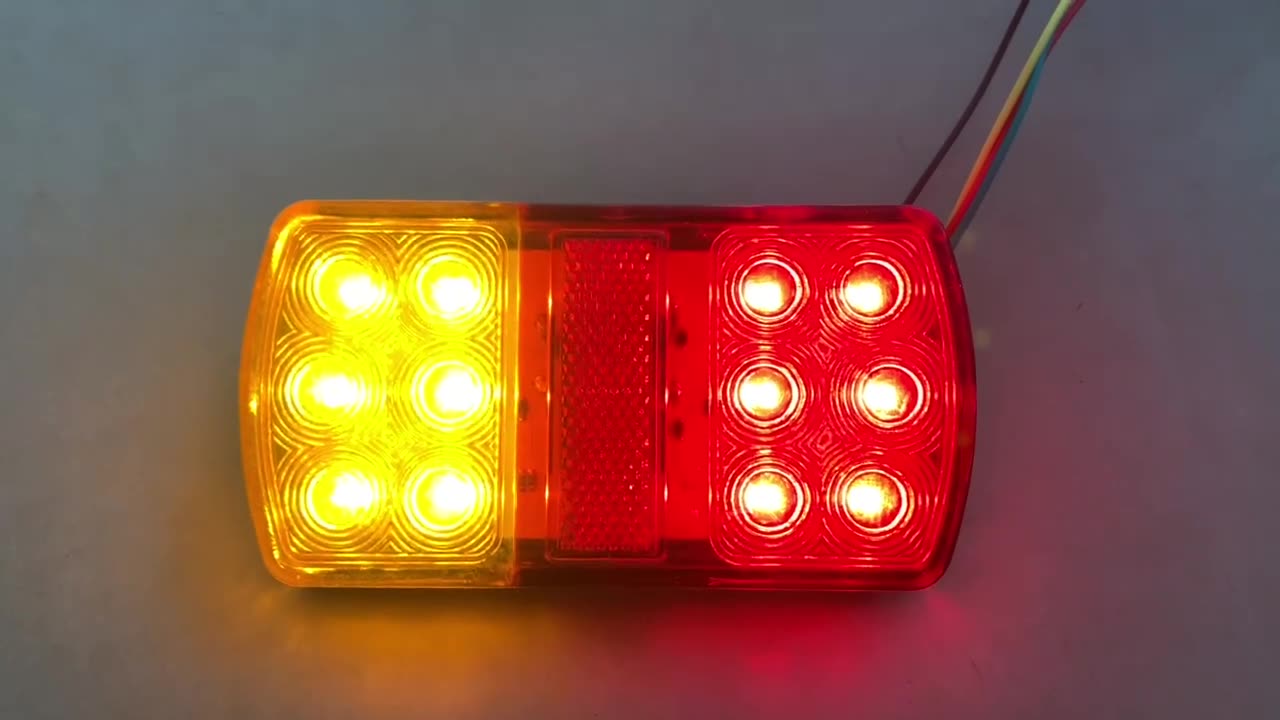 12V/24V 12LED TARCLIP LUZ TAIL YN-TLC74