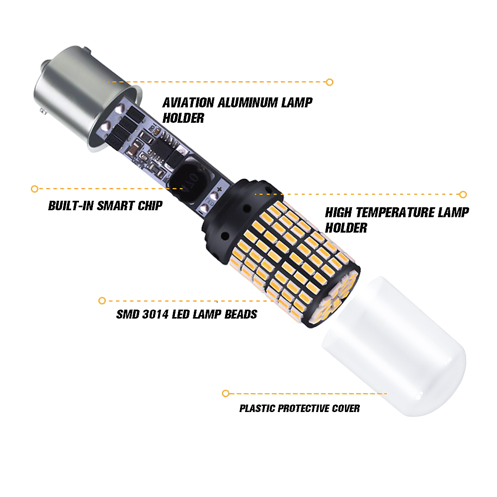 l&acirc;mpadas led para carro 1156-144smd (7)