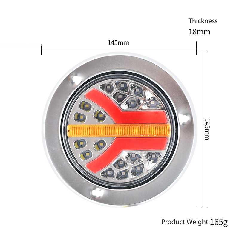Caminhão fluindo luz traseira yn-tlc37