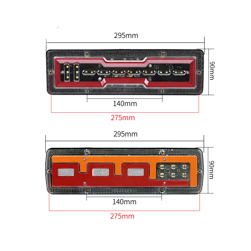 Caminhão 12V/24V LIVRA TAIL LED YN-TLC57