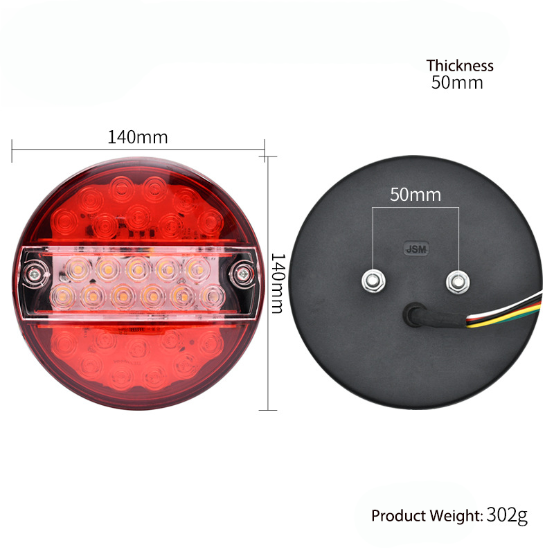 Caminhão 12-24V LED LIVRA DE TRABELA DE FLOURA YN-TLC64