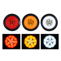 Luz traseira redonda LED 24V para caminhão YN-TLC137