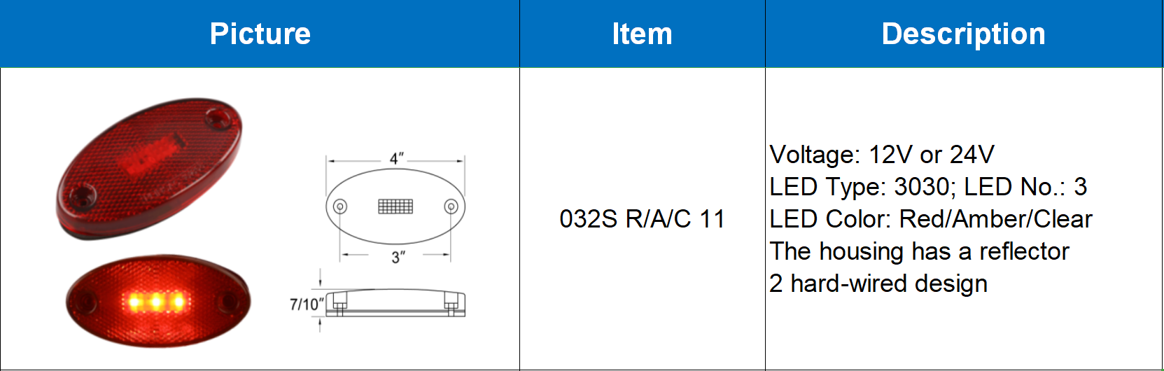 Marcador de espa&ccedil;o de LED 29-5