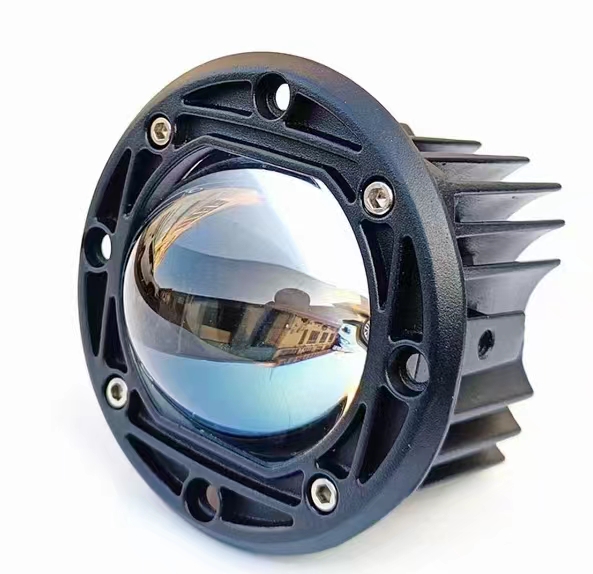 15W D77*63mm LED redondo para carro Luz de trabalho branca e amarela