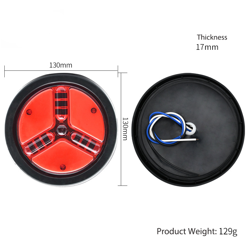 Rodada de 24V Luz de caminhão LED YN-TLC86