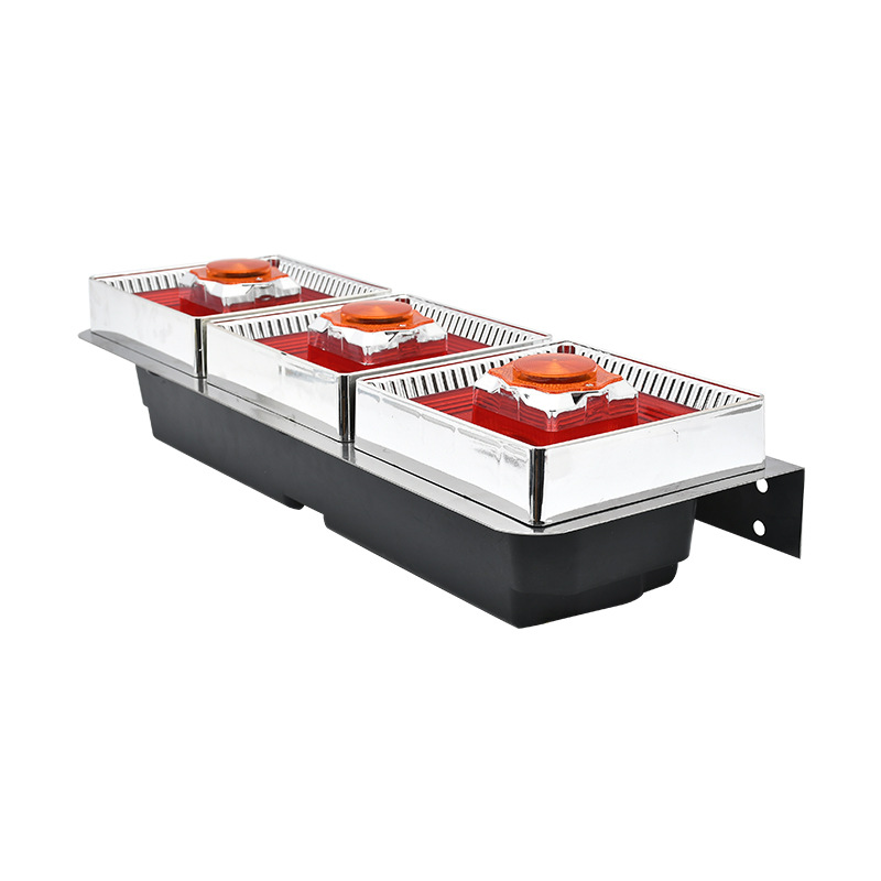 Luz traseira de caminhão LED 24V com 3 lâmpadas YN-TLC147