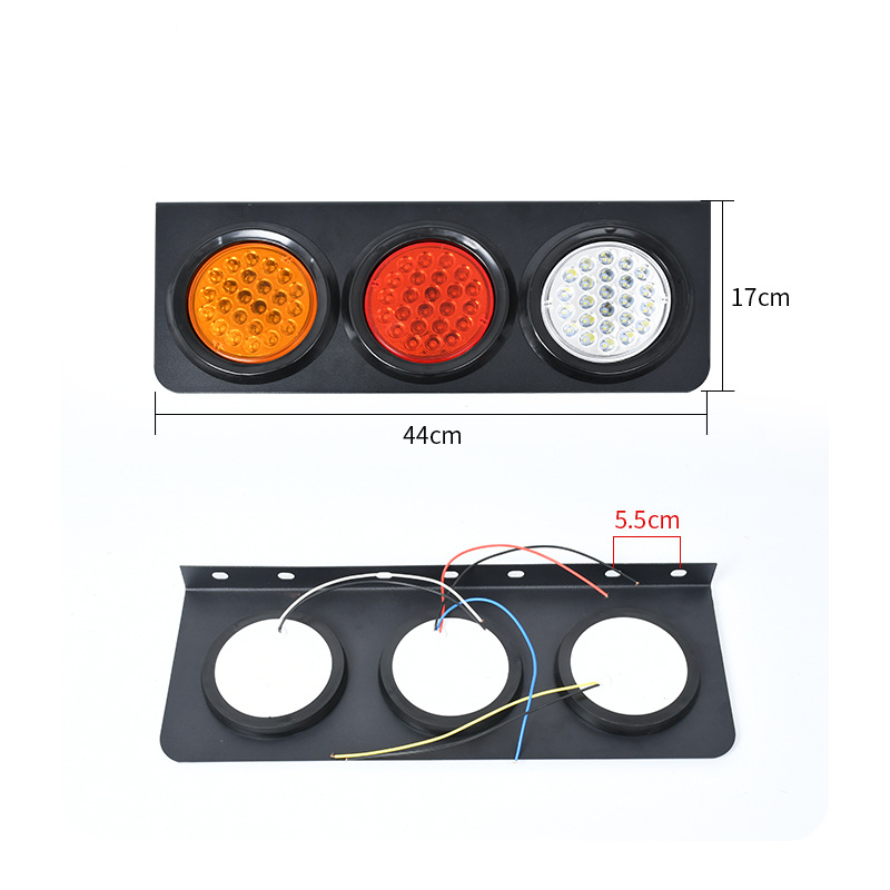 Luz traseira tripla LED 24V para caminhão YN-TLC133