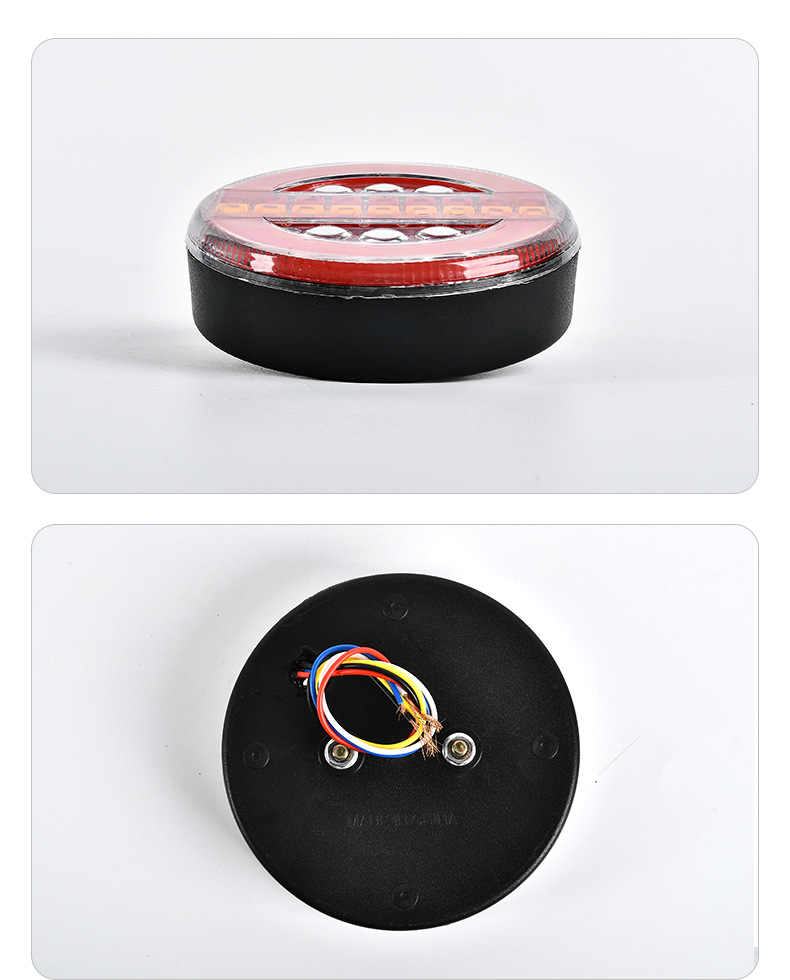 Luz redonda lateral com luz do fluxo / reflexão yn-slc17