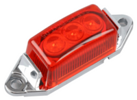 12V 24V 3LED Piranha marcador lateralLuzes caminhão reboque