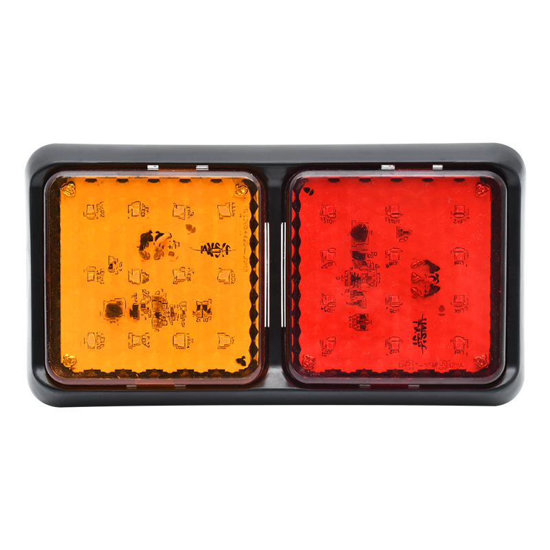 Luz de caminhão LED quadrado de 22 cor de 2 cores YN-TLC106