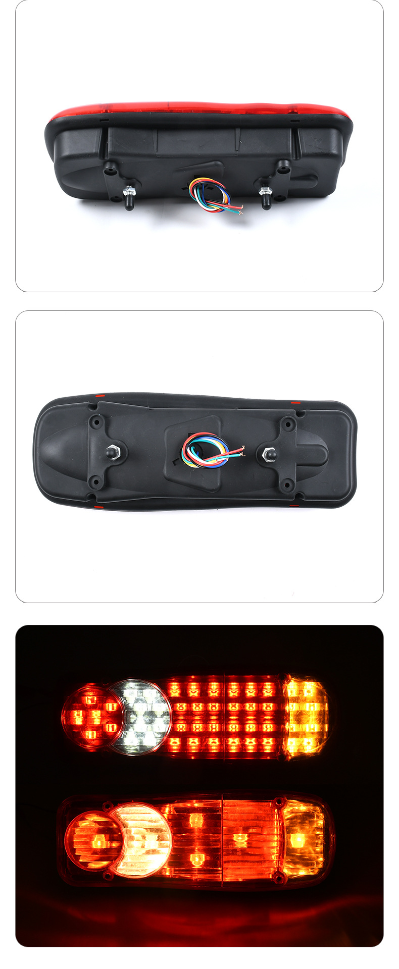 Luz traseira de caminhão 24V YN-TLC157