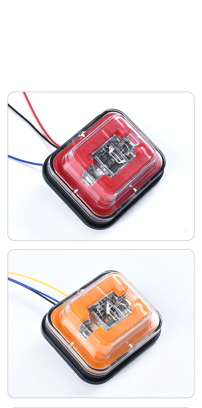 24V LED de névoa leve luz traseira yn-tlc116