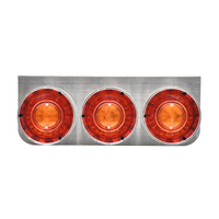 24V 3 lâmpadas redondas Caminhão da luz traseira YN-TLC127