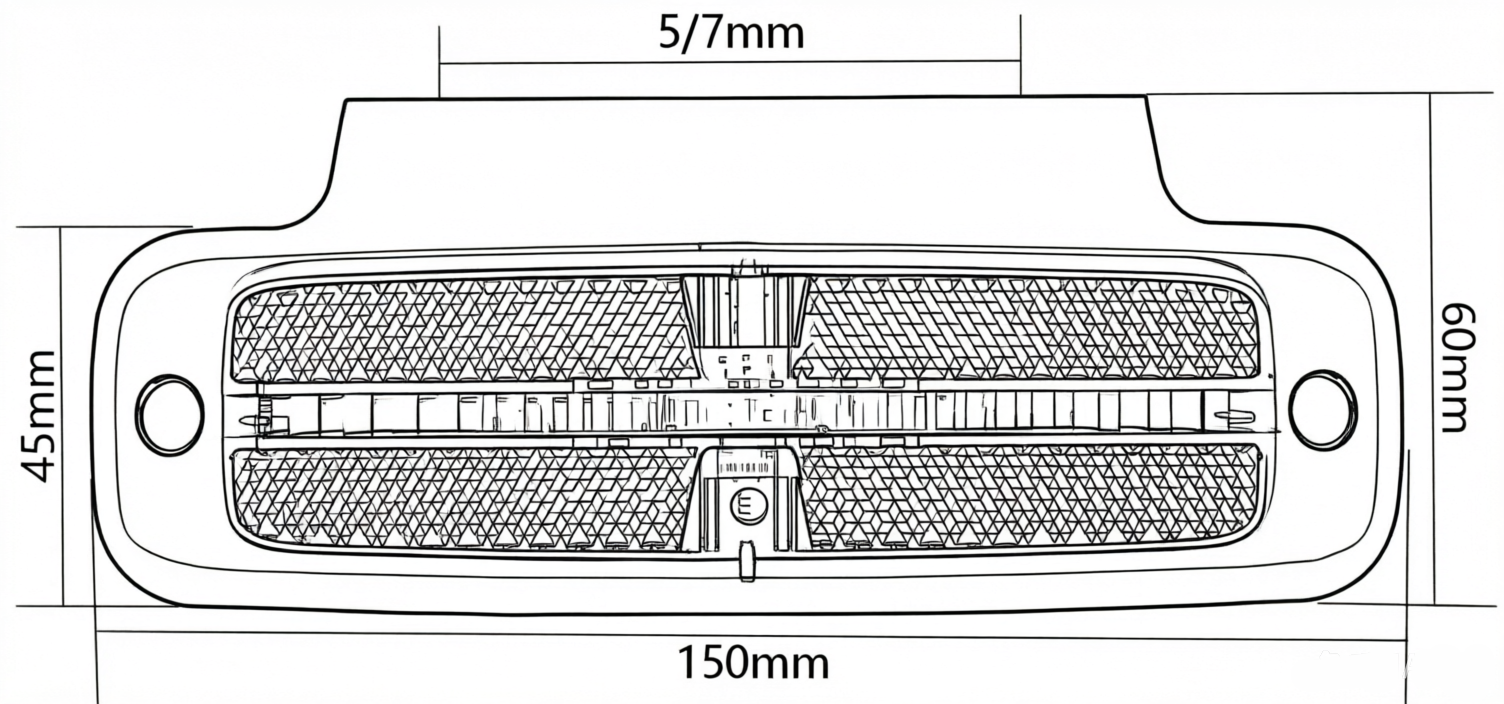 Luz lateral 24V YN-SML-33