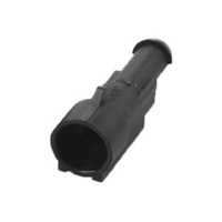Caixa de receptáculo de 1 via TE AMP Superseal série 1.5, 282090-1, chave A, invólucro do conector à prova d'água IP67 - conector de fio macho YN-WR-2
