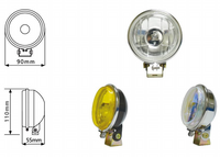 Feixe selado do farol do caminhão YN-1001