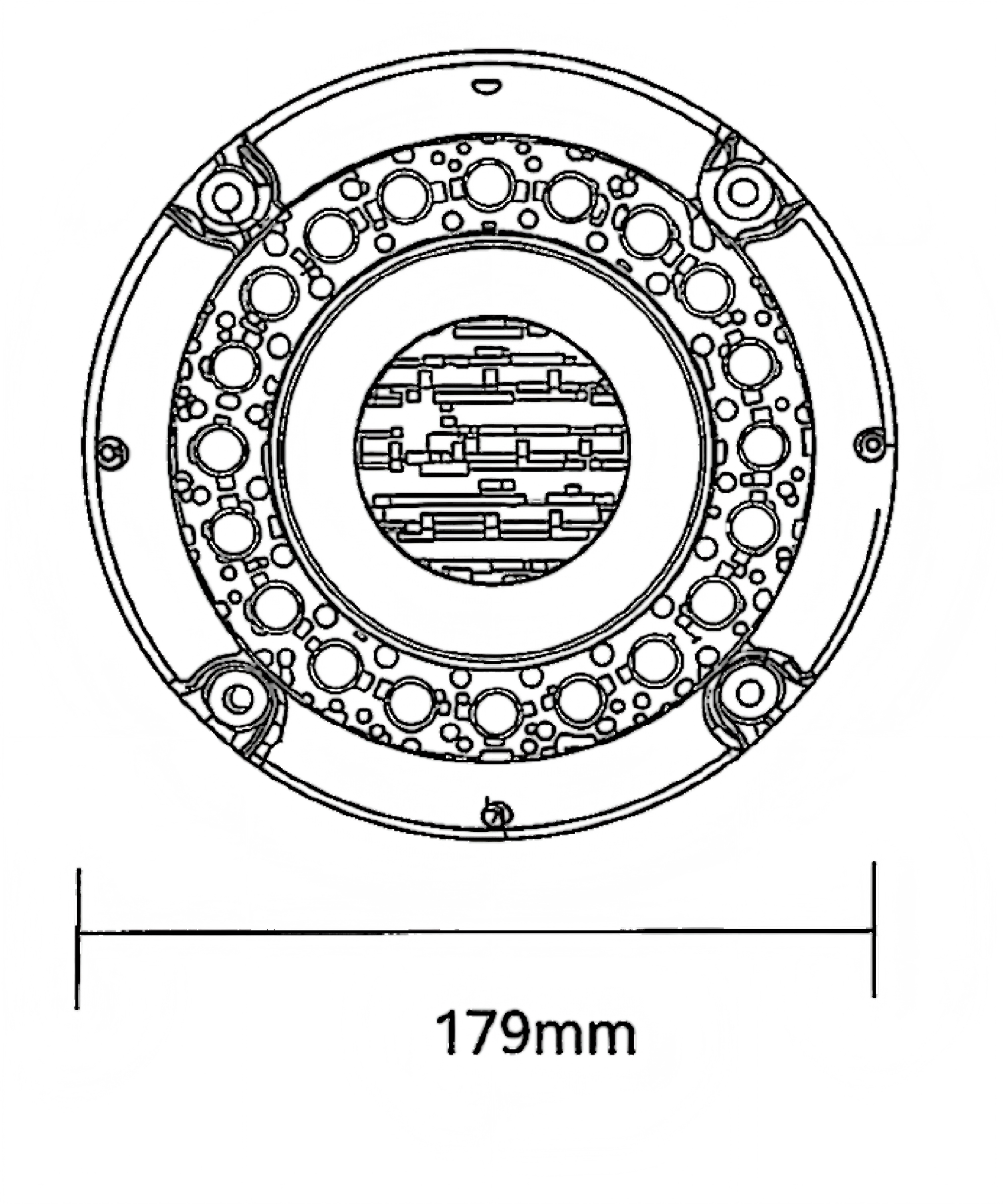 Luz traseira de caminhão 12-24V YN-WL-121