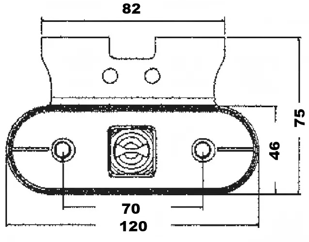 Luz lateral 12-24V YN-SML-31