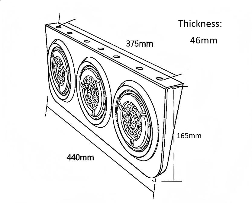 Luz traseira de caminhão 24V YN-WL-21
