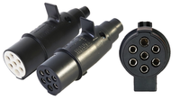 Conjunto de conector de soquete e plugue de reboque de 7 pinos YN-WR-43