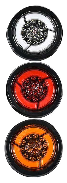 Luz traseira de caminhão 24V YN-WL-22