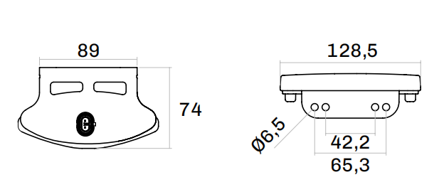 Luz lateral 12-24V YN-SML-14